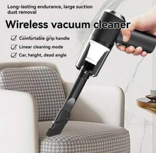 3 in 1 Wireless Portable Vacuum Cleaner – Cordless Rechargeable Mini Handheld Vacuum for Car, Home & Office