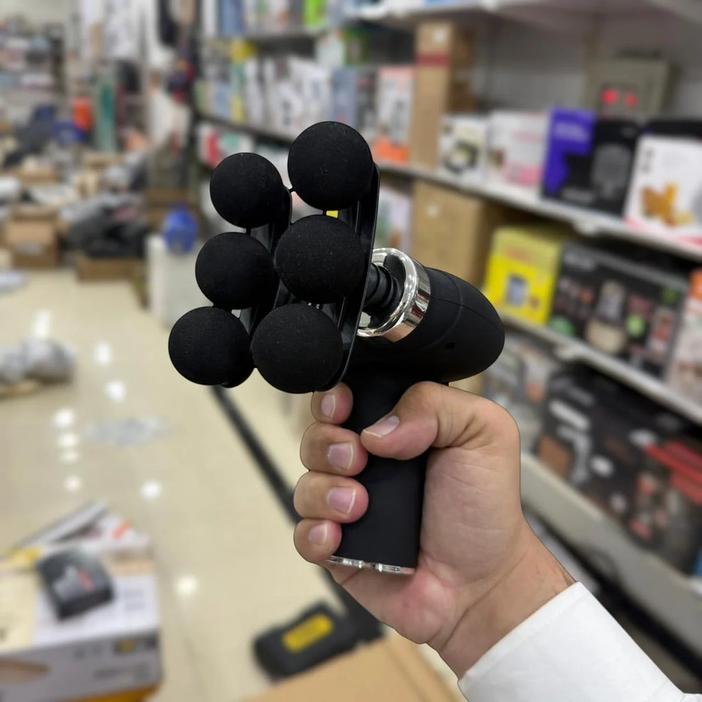 MDHL MD-XY-1S Versatile Muscle Massage Gun – Deep Tissue Percussion Massager with 10 Heads