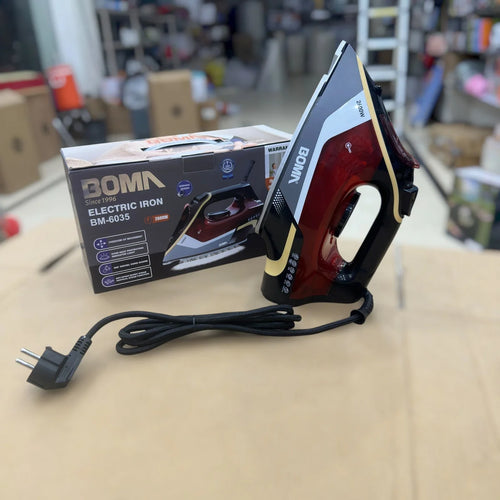 BOMA BM-6035 Electric Steam Iron 2600W – German Design Professional Ironing