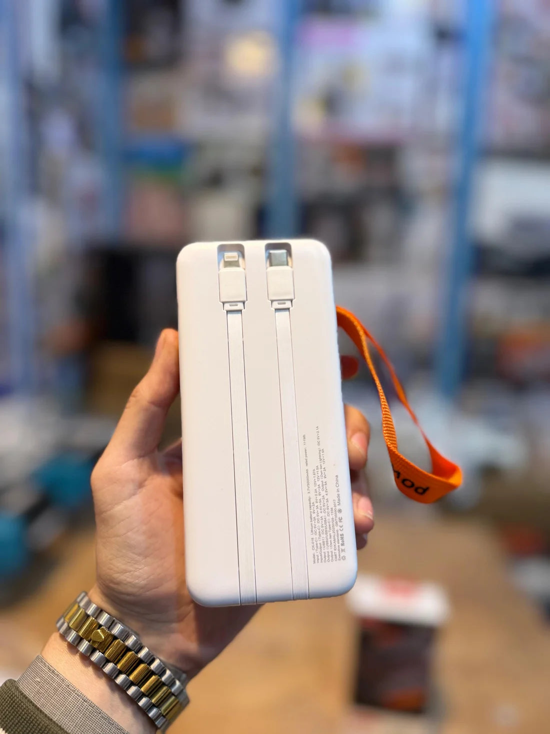Kamal CK-018 Power Bank 30000mAh – 22.5W Super Fast Charging, Type-C & Lightning Compatible
