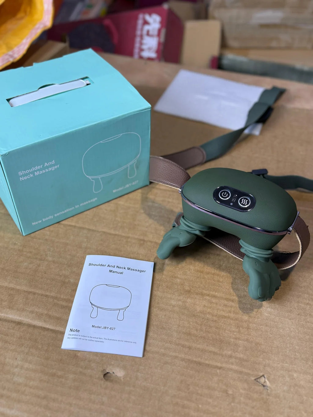 Neck shoulder massager